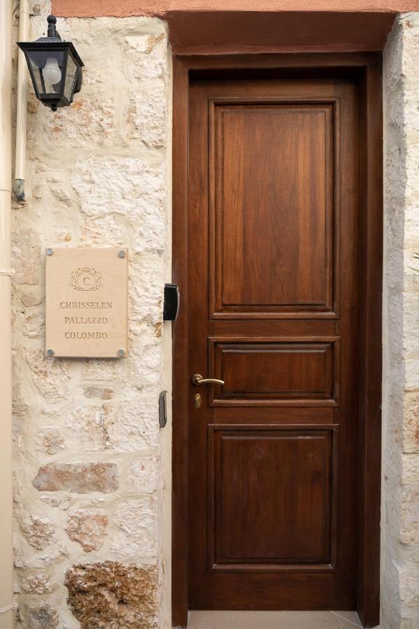 Chrisselen Palazzo Colombo Apartamento Chania  Exterior foto
